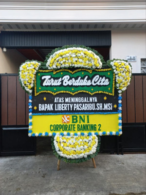 Papan Bunga Duka di Tanjung Pinang