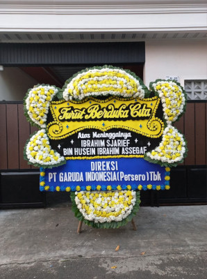 Papan Bunga Duka di Tanjung Pinang