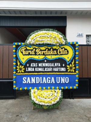 Papan Bunga Duka di Tanjung Pinang